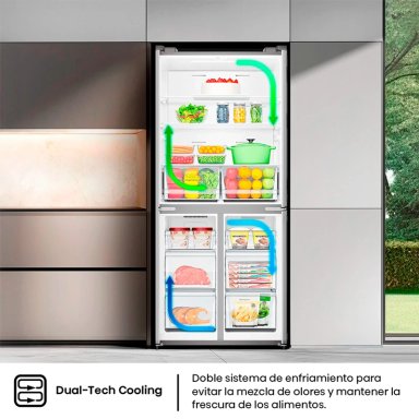 REFRIGERADOR SIDE BY SIDE HISENSE 456L NO FROST RQ5P470NECF - 7