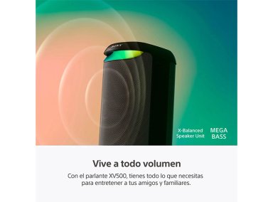 PARLANTE BLUETOOTH SONY SRS-XV500/BCLA9 - 4