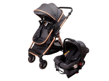 COCHE TRAVEL SYSTEM INFANTI ROMANZO X1-D NEGRO BRONCE - 1