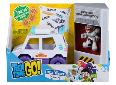 TEEN TITANS AUTO LANZADOR DE PIZZAS - 2