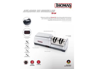 AFILADOR DE CUCHILLO THOMAS TH-94 ELÉCTRICO - 6