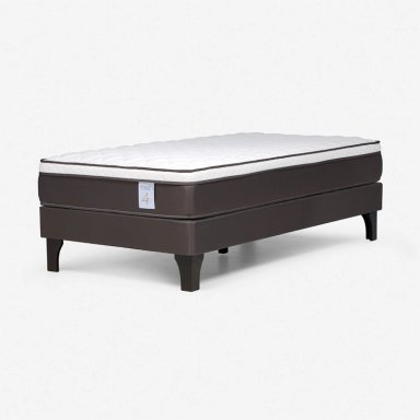 JUEGO DE DORMITORIO ROSEN CAMA EUROPEA NS4 PLUS 1.5 PLAZAS + SET LUCIO CHOCOLATE - 8