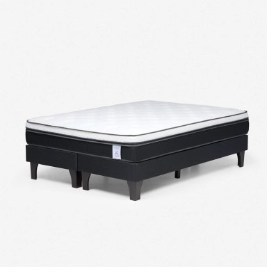JUEGO DE DORMITORIO ROSEN CAMA EUROPEA NEW STYLE 6 BD 2 PLAZAS + SET LUCIO GRAFITO - 8