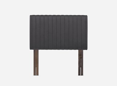 JUEGO DE DORMITORIO ROSEN CAMA NIDO ERGO T NEW 1.5 PLAZAS + RESPALDO LUCIO GRAFITO - 2