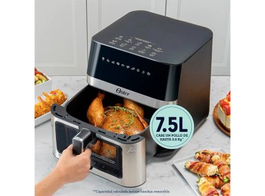 FREIDORA DE AIRE OSTER 7.5 L DIAMOND FORCE CKSTAF75WDSSDF-052 - 5