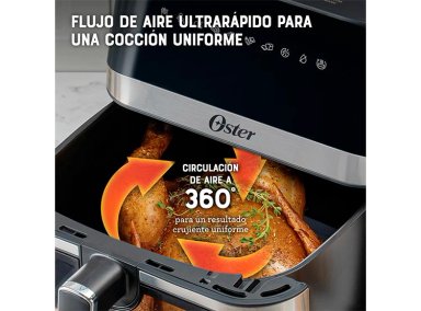 FREIDORA DE AIRE OSTER 7.5 L DIAMOND FORCE CKSTAF75WDSSDF-052 - 9