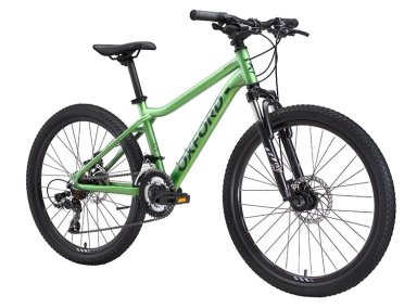 BICICLETA INFANTIL OXFORD DRAKO SUSPENSIÓN VERDE ARO 24 - 2