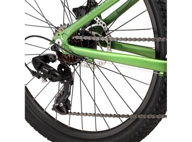 BICICLETA INFANTIL OXFORD DRAKO SUSPENSIÓN VERDE ARO 24 - 5