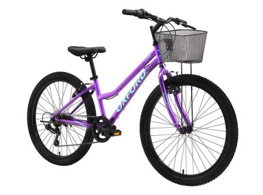 BICICLETA INFANTIL OXFORD LUNA MORADO ARO 24 - 2