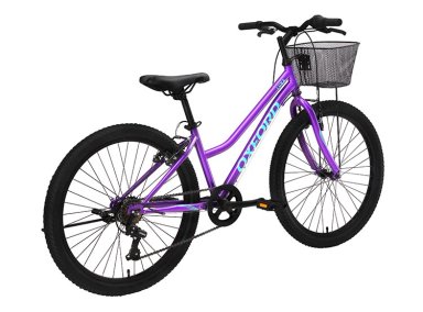 BICICLETA INFANTIL OXFORD LUNA MORADO ARO 24 - 3