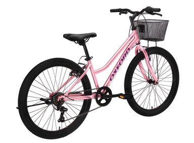 BICICLETA INFANTIL OXFORD LUNA ROSADO ARO 24 - 3