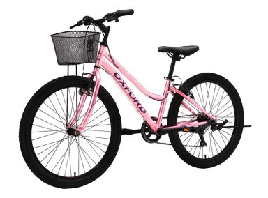 BICICLETA INFANTIL OXFORD LUNA ROSADO ARO 24 - 4