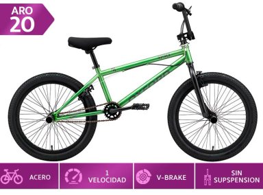 BICICLETA INFANTIL OXFORD SPINE VERDE ARO 20 - 1
