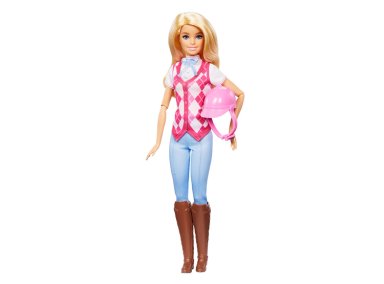BARBIE DETECTIVE LA GRAN CARRERA DE CABALLOS MUÑECA MALIBÚ EQUITACIÓN - 1