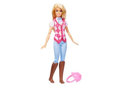 BARBIE DETECTIVE LA GRAN CARRERA DE CABALLOS MUÑECA MALIBÚ EQUITACIÓN - 2