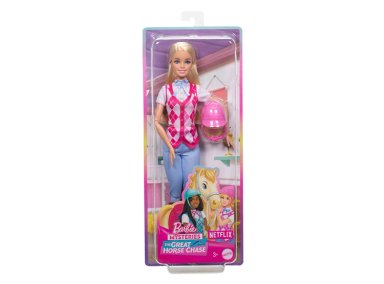 BARBIE DETECTIVE LA GRAN CARRERA DE CABALLOS MUÑECA MALIBÚ EQUITACIÓN - 6