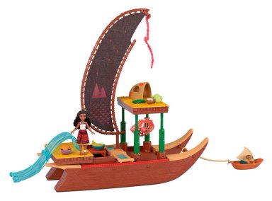 MOANA 2 SET DE JUEGO CANOA DE AVENTURAS CON MINI MUÑECA Y ACCESORIOS - 3