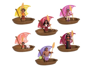MOANA 2 SET DE JUEGO CANOA CON MINI MUÑECA SORPRESA Y ACCESORIOS - 1