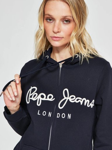 POLERÓN MUJER PEPE JEANS ALGODÓN CAPUCHA - 3