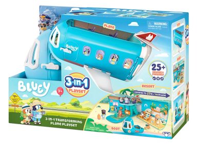 BLUEY AVIÓN TRANFORMACIÓN 3 EN 1 - 5
