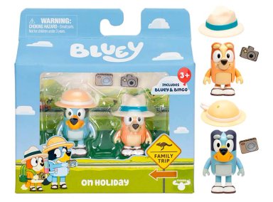BLUEY PACK 2 FIGURAS PERSONAJES S11 - 13