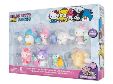 HELLO KITTY PACK DE 8 FIGURAS - 3
