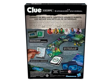 JUEGO DE MESA CLUE ESCAPE LA EXPOSICIÓN UNIVERSAL - 11