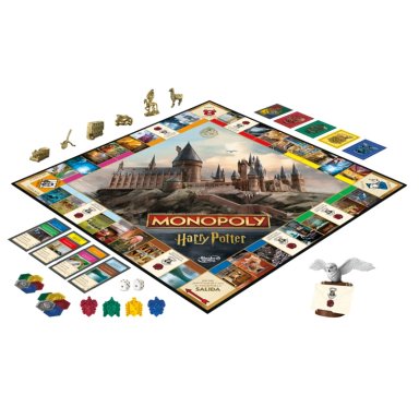JUEGO DE MESA MONOPOLY HARRY POTTER - 4