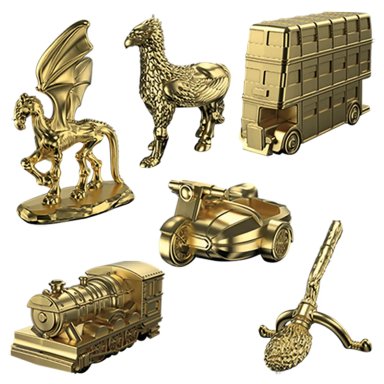 JUEGO DE MESA MONOPOLY HARRY POTTER - 6