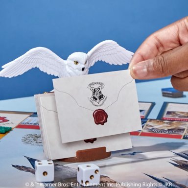 JUEGO DE MESA MONOPOLY HARRY POTTER - 10