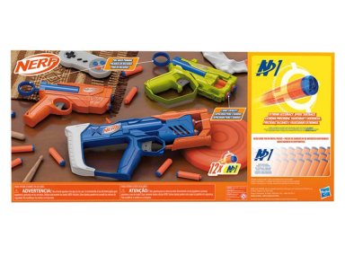 LANZADOR NERF N SERIES TRIPLE ACTION - 11