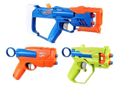 LANZADOR NERF N SERIES TRIPLE ACTION - 4