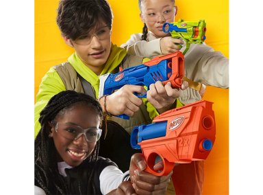 LANZADOR NERF N SERIES TRIPLE ACTION - 8