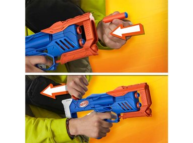 LANZADOR NERF N SERIES TRIPLE ACTION - 9