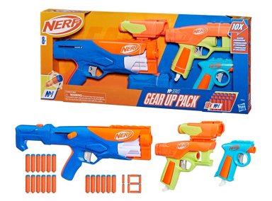LANZADOR NERF N SERIES GEAR UP PACK - 1