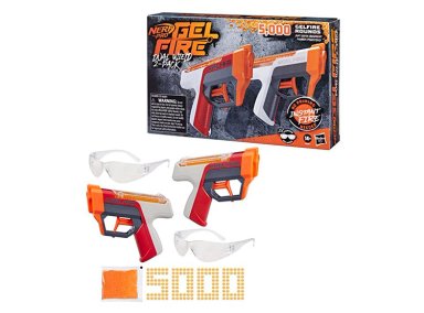 LANZADOR NERF PRO GELFIRE DUAL WIELD - 1