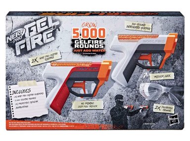 LANZADOR NERF PRO GELFIRE DUAL WIELD - 9