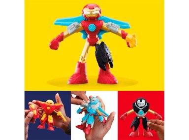 MASAS Y PLASTILINAS PLAY DOH MARVEL IRON MAN LABORATORIO DE ARMADURAS - 5
