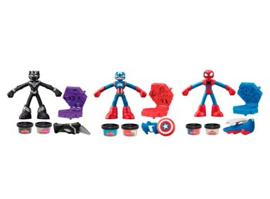 MASAS Y PLASTILINAS PLAY-DOH MARVEL HÉROE - MODELO SURTIDO - 2