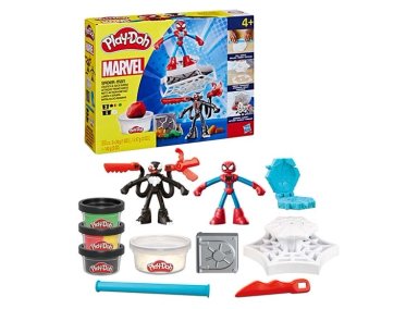 MASAS Y PLASTILINAS PLAY DOH MARVEL SPIDER-MAN LANZA Y ATRAPA - 2