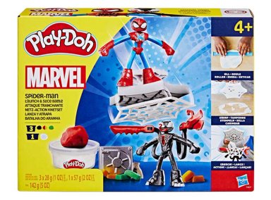 MASAS Y PLASTILINAS PLAY DOH MARVEL SPIDER-MAN LANZA Y ATRAPA - 16
