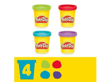 MASAS Y PLASTILINAS PLAY DOH STARTERS JUEGO PORTÁTIL - 6