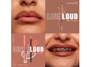 LÁPIZ DELINEADOR DE LABIOS NYX LINE LOUD - 3