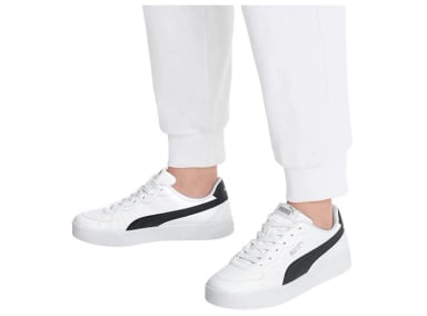 ZAPATILLAS MUJER PUMA CASUAL BLANCO SKY CUERO - 2