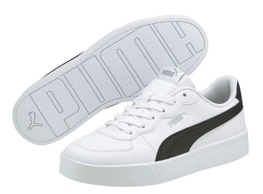 ZAPATILLAS MUJER PUMA CASUAL BLANCO SKY CUERO - 7