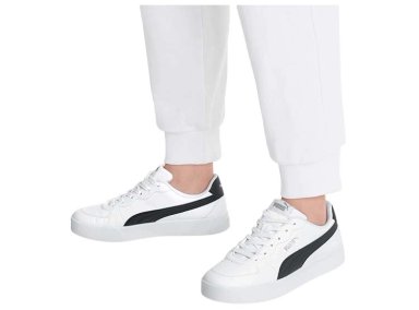 ZAPATILLAS MUJER PUMA CASUAL BLANCO SKY CUERO - 2