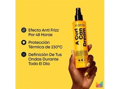 SPRAY MATRIX A CURL CAN DREAM SCRUNCH N'GO DEFINIDOR DE CABELLO ONDULADO Y RIZADO 250 ML - 2