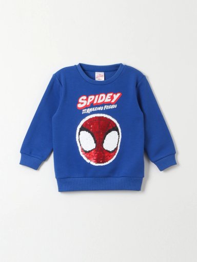 POLERÓN NIÑO SPIDERMAN ALGODÓN  - 1