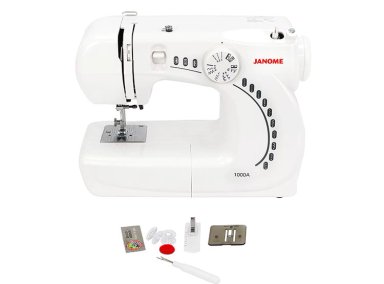 MÁQUINA DE COSER JANOME MECÁNICA 1000A - 4