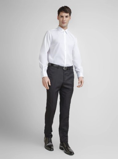 CAMISA PERRY ELLIS MANGA LARGA - 4
